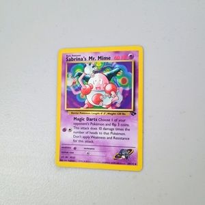 Classic Sabrina's Mr Mime Gym Challenge 59/132 Uncommon Pokemon Card